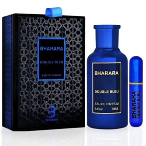 Bharara Double Bleu Eau de Parfum for Unisex – 100 ml