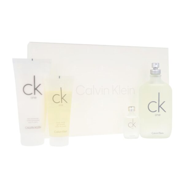Calvin Klein Ck One 4 piece Eau de Toilette for Unisex – 4 piece gift set