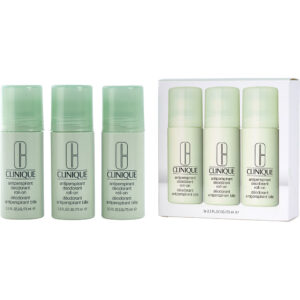 Clinique Anti Perspirant Deodorant Roll On Trio 3 x for Women