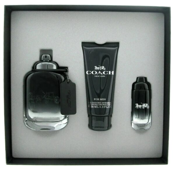 Coach Coach 3 piece Eau de Toilette for Men – 3 piece gift set