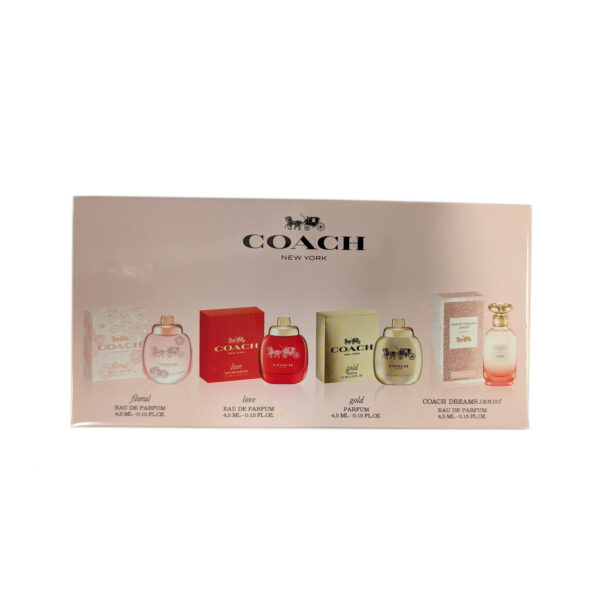 Coach Variety 4 piece v5 Eau de Parfum for Women (Gift Set) Coach Variety 4 piece v5 Eau de Parfum for Women (Gift Set)