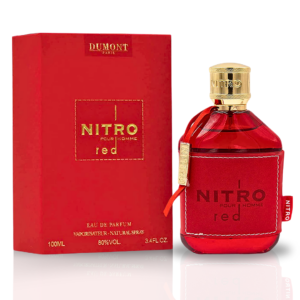 Dumont Paris Nitro Red Long Lasting Fruity Floral Woody . Eau de Parfum for Men – 100 ml
