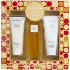 Elizabeth Arden Fifth Avenue & BODY LOTION & HYDRATING CREAM CLEANSER Eau de Parfum for Women