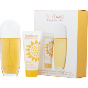 Elizabeth Arden Sunflowers & BODY LOTION Eau de Toilette for Women – 3.3 oz