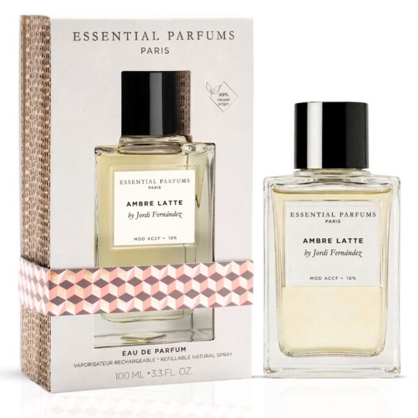 Essential Parfums Ambre Latte by Jordi Fernández Eau de Parfum for Unisex – 100 ml