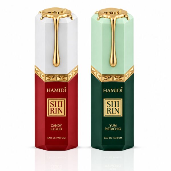 Hamidi Shirin Candy Cloud & Yum Pistachio Sprays Bundle Eau de Parfum for Unisex Hamidi Shirin Candy Cloud & Yum Pistachio Sprays Bundle Eau de Parfum for Unisex