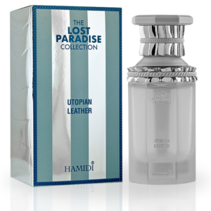 Hamidi UTOPIAN LEATHER Experience The Unparalleled Luxury & Opulence. Eau de Parfum for Unisex – 100 ml