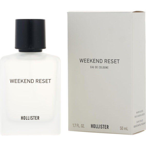 Hollister Weekend Reset Eau de Cologne for Men – 1.7 oz Hollister Weekend Reset Eau de Cologne for Men – 1.7 oz