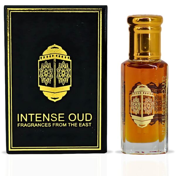 Intense Oud Dark Oud Ispahan with Black Gift Box Perfume Oil for Unisex
