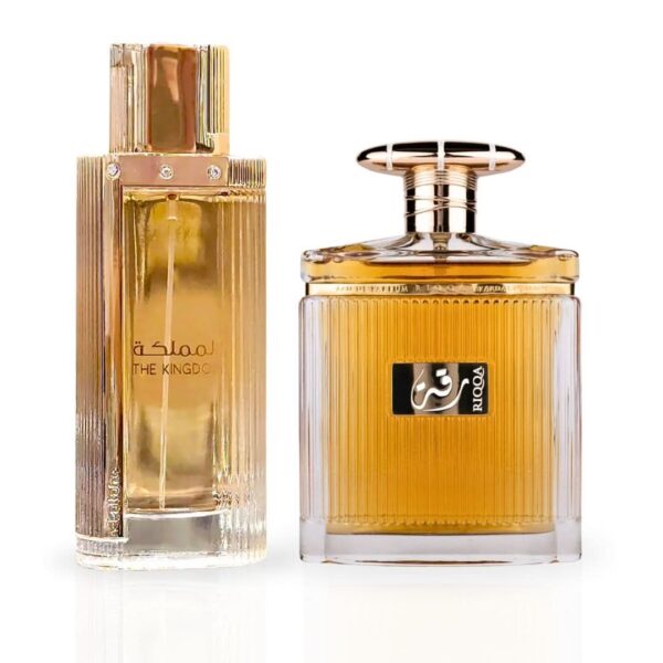 Intense Oud The Kingdom by Lattafa & Riqqa by Ard Al Zaafaran Sprays Bundle Eau de Parfum for Women