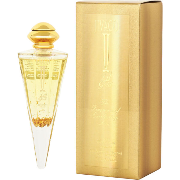 Jivago 24K Gold Diamond Eau de Parfum for Women – 2.5 oz