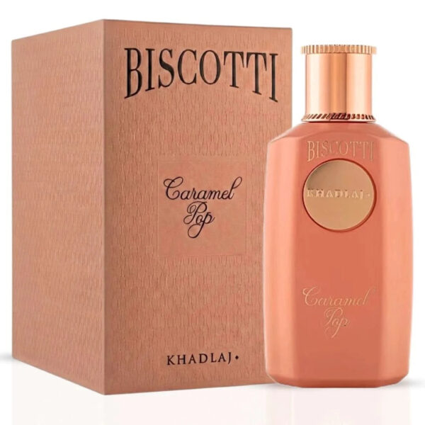 khadlaj Biscotti Caramel Pop Perfumes Eau de Parfum for Unisex – 100 ml khadlaj Biscotti Caramel Pop Perfumes Eau de Parfum for Unisex – 100 ml