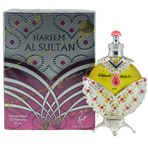 khadlaj Hareem Al Sultan Silver Perfume Oil for Unisex – 35 ml khadlaj Hareem Al Sultan Silver Perfume Oil for Unisex – 35 ml