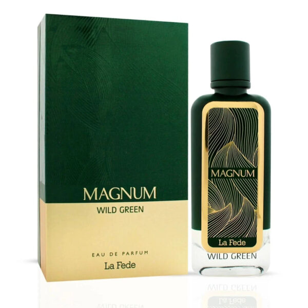 khadlaj La Fede Magnum Wild Green Eau de Parfum for Unisex – 100 ml khadlaj La Fede Magnum Wild Green Eau de Parfum for Unisex – 100 ml