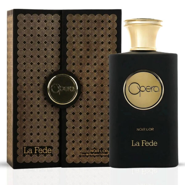 khadlaj La Fede Opera Noir L’Or Eau de Parfum for Unisex – 100 ml khadlaj La Fede Opera Noir L’Or Eau de Parfum for Unisex – 100 ml