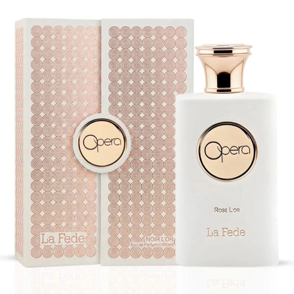 khadlaj La Fede Opera Rose L’Or Eau de Parfum for Unisex – 100 ml khadlaj La Fede Opera Rose L’Or Eau de Parfum for Unisex – 100 ml