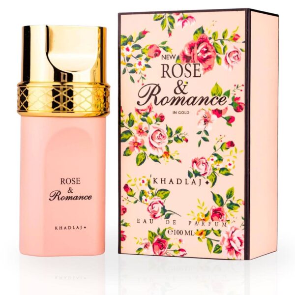 khadlaj Rose & Romance Gold Experience The Allure Of This Floral Enchantment. Eau de Parfum for Unisex