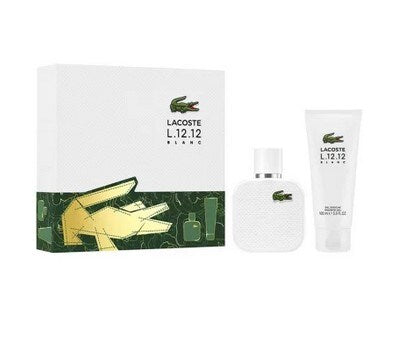 Lacoste L.12.12 Blanc 2 piece Eau de Toilette for Men (Gift Set)