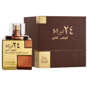 Lattafa 24 Carat Pure Gold Eau de Parfum for Unisex – 100 ml