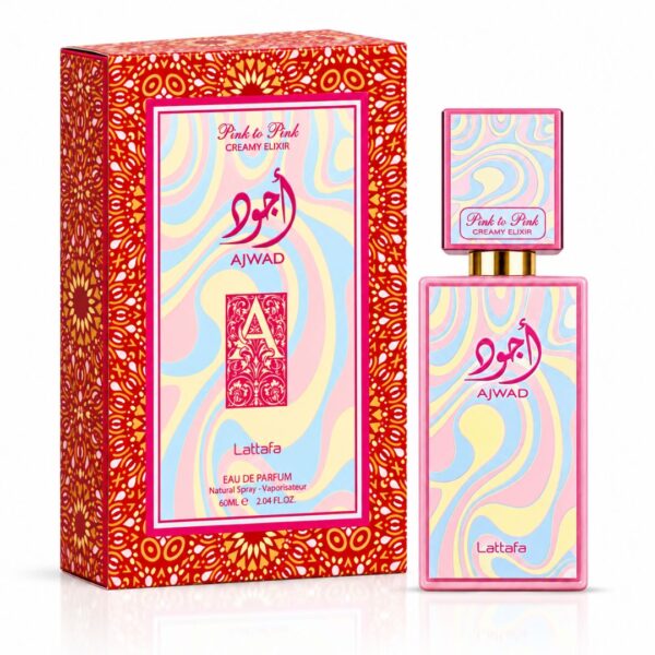 Lattafa Ajwad Pink to Pink Creamy Elixir Eau de Parfum for Women