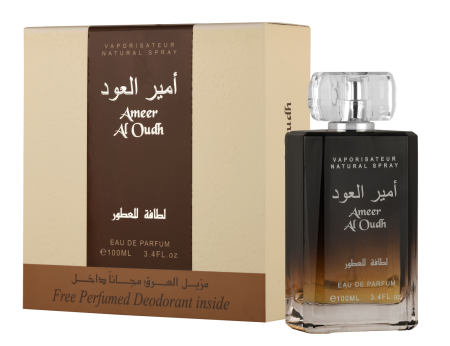 Lattafa Ameer Al Oudh Eau de Parfum for Unisex – 100 ml