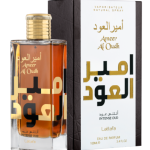 Lattafa Ameer Al Oudh Intense Oud Eau de Parfum for Unisex – 100 ml