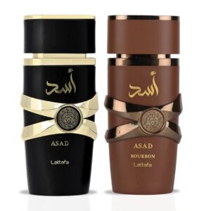 Lattafa Asad & Asad Bourbon Sprays Bundle Eau de Parfum for Unisex