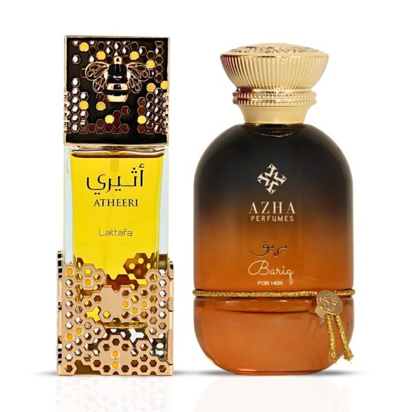 Lattafa Atheeri & Bariq by Azha Sprays Bundle Eau de Parfum for Women Lattafa Atheeri & Bariq by Azha Sprays Bundle Eau de Parfum for Women