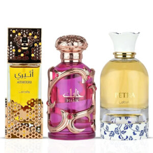 Lattafa Atheeri Habik & Petra Sprays Bundle Eau de Parfum for Women