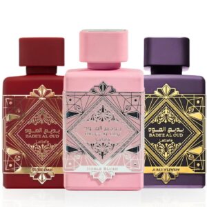 Lattafa Bade’e Al Oud Noble Blush Amethyst & Sublime Sprays Eau de Parfum for Unisex
