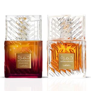 Lattafa Khamrah & Khamrah Dukhan Sprays Bundle Eau de Parfum for Unisex