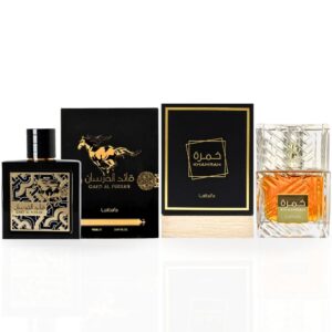 Lattafa Khamrah & Qaed Al Fursan Sprays Bundle Eau de Parfum for Unisex
