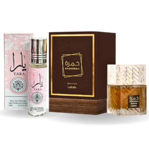 Lattafa Khamrah Qahwa & Yara Roll On CPO by Ard Al Zaafaran. BUNDLE Eau de Parfum for Unisex