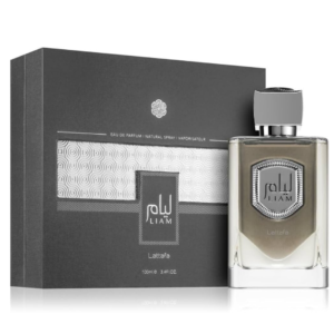 Lattafa Liam Grey Refreshing and Aromatic Fragrances & Women. Eau de Parfum for Unisex – 100 ml