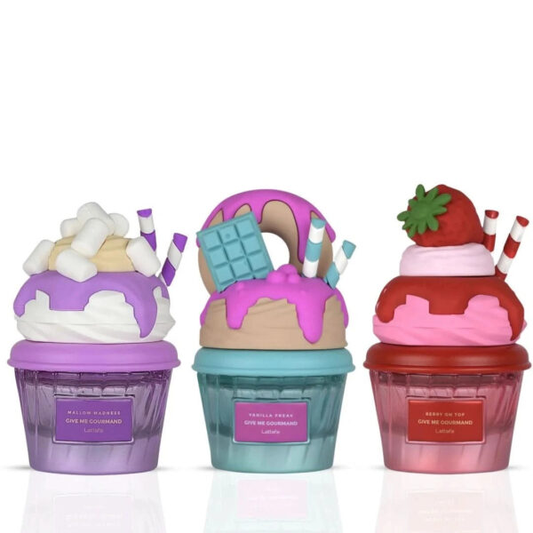 Lattafa Mallow Madness Vanilla Freak & Berry on Top Sprays Bundle Eau de Parfum for Unisex Lattafa Mallow Madness Vanilla Freak & Berry on Top Sprays Bundle Eau de Parfum for Unisex