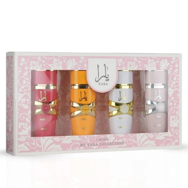 Lattafa My Yara Collection Sprays 4 x Eau de Parfum for Unisex