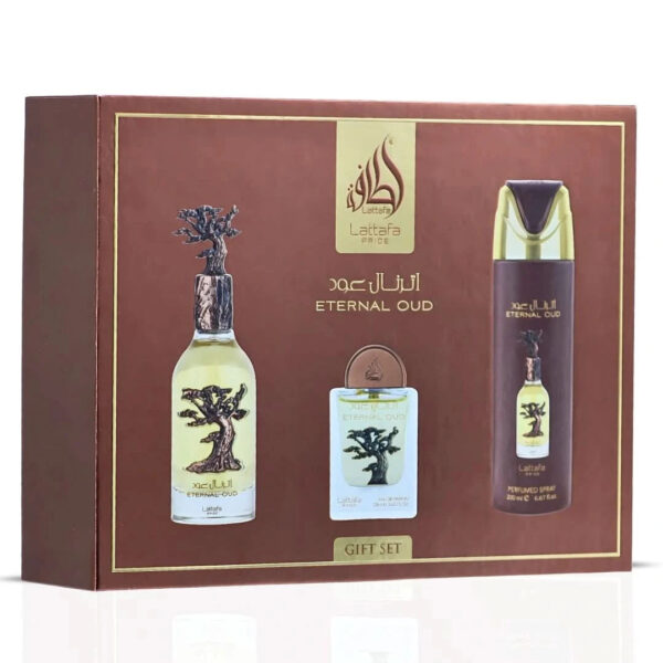 Lattafa Pride Eternal Oud 3 Piece for Unisex