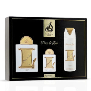 Lattafa Pride Peace & Love 3 Piece for Unisex