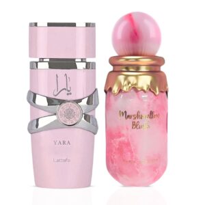 Lattafa Yara & Marshmallow Blush by Paris Corner Sprays Bundle Eau de Parfum for Unisex