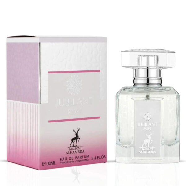 Maison Alhambra Jubilant Rose Eau de Parfum for Unisex – 100 ml
