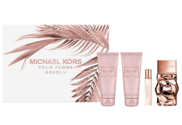 Michael Kors Pour Femme Absolu 4 piece Eau de Parfum for Women (Gift Set) Michael Kors Pour Femme Absolu 4 piece Eau de Parfum for Women (Gift Set)