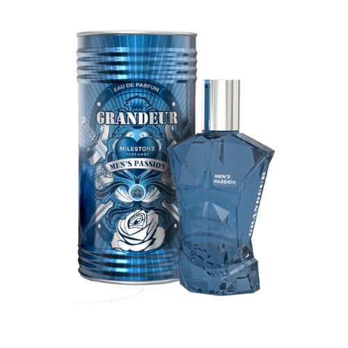 Milestone Perfumes Grandeur Passion Eau de Parfum for Men – 3.4 oz / 100 ml