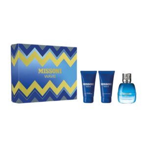 Missoni Wave 3 piece Eau de Toilette for Men (Gift Set)