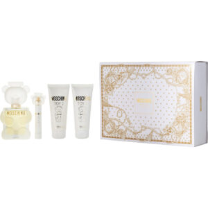 Moschino Toy 2 & BODY LOTION & SHOWER GEL & Eau de Parfum for Unisex – 3.4 oz