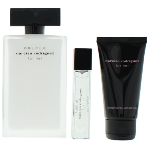 Narciso Rodriguez Pure Musc 3 piece Eau de Parfum for Women (Gift Set)