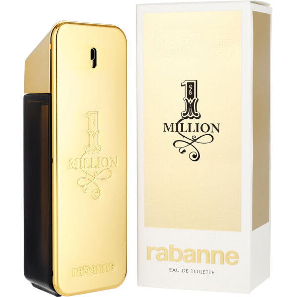 Paco Rabanne 1 Million Eau de Toilette for Men – 3.4 oz