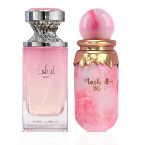 Paris Corner Eshal Musk & Marshmallow Blush Sprays Bundle Eau de Parfum for Unisex