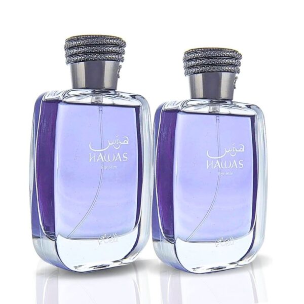 Rasasi Hawas Men 2 Most Loved Fragrances Apple & Bergamot Notes Eau de Parfum for Men Rasasi Hawas Men 2 Most Loved Fragrances Apple & Bergamot Notes Eau de Parfum for Men