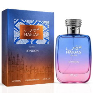 Rasasi Hawas London Eau de Parfum for Unisex – 100 ml