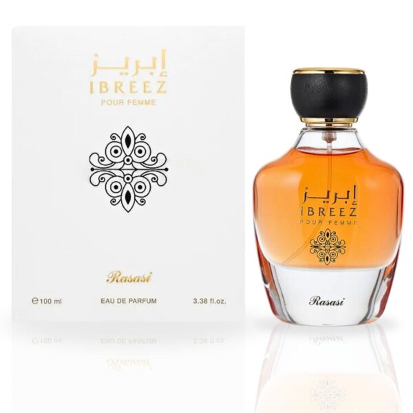 Rasasi Ibreez Long Lasting Floral Citrusy Refreshing Feminine Scent. Eau de Parfum for Women – 100 ml